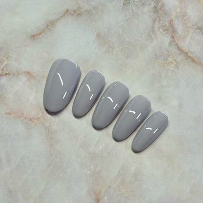 Light Grey Nail Set