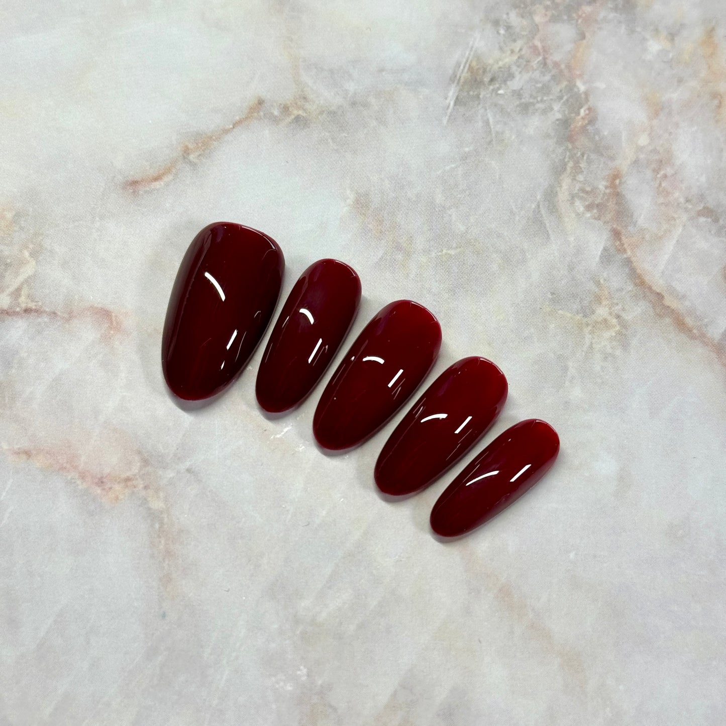 Deep Crimson Nail Set