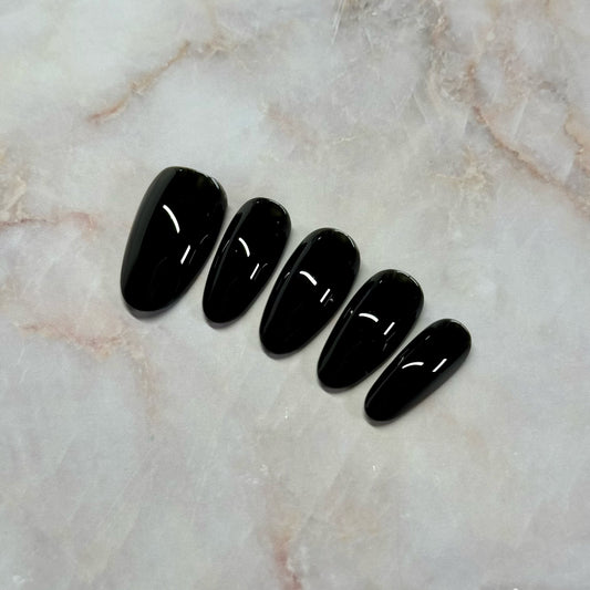 Black Nail Set