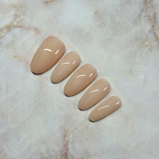 Light Beige Nail Set